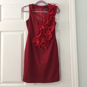 Red dress size small